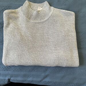 H&M Light Gray Turtleneck Sweater
